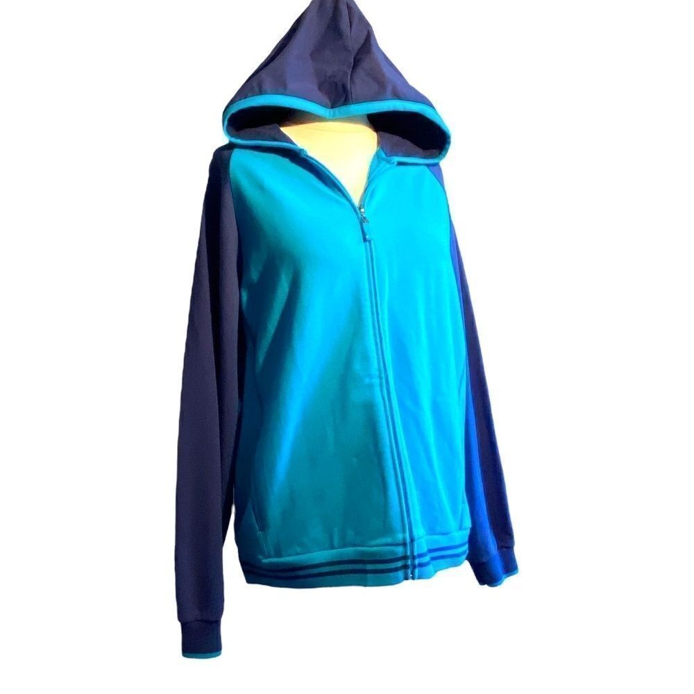 0968 New York Laundry Blue XL Hoodie NWT